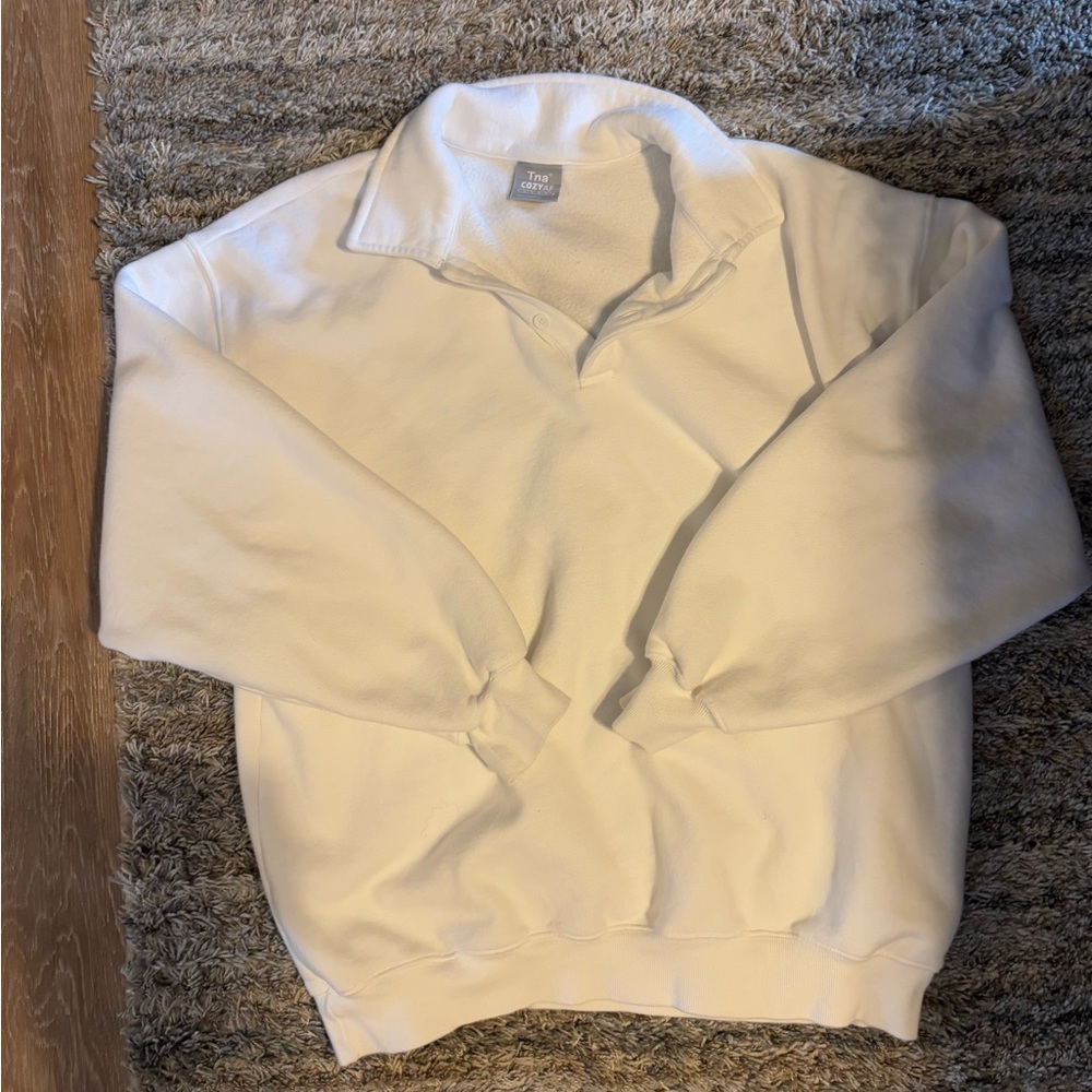 Aritzia TNA cozy fleece sweatshirt
